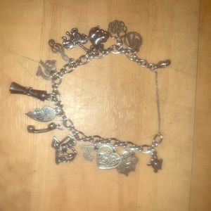 James Avery charm bracelet with charms